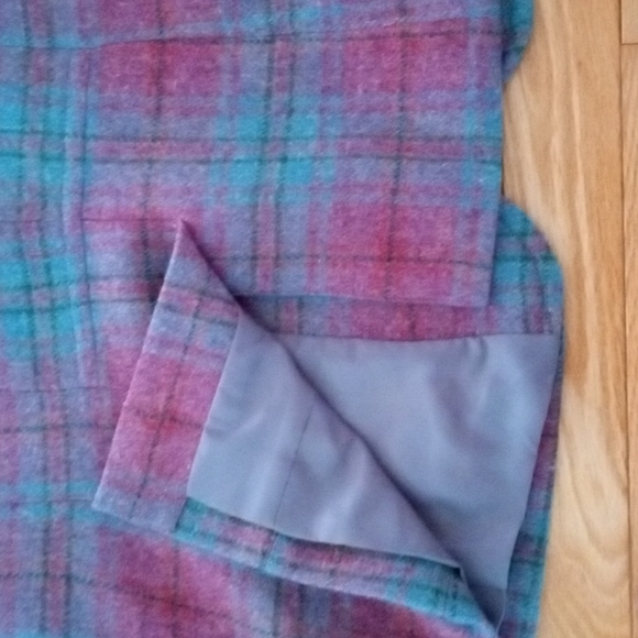 Talbots Woman's 10 Jacket Teal, Grey  and Green - Picture 4 of 8